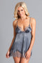 BW1776DG Dark Grey Babydoll